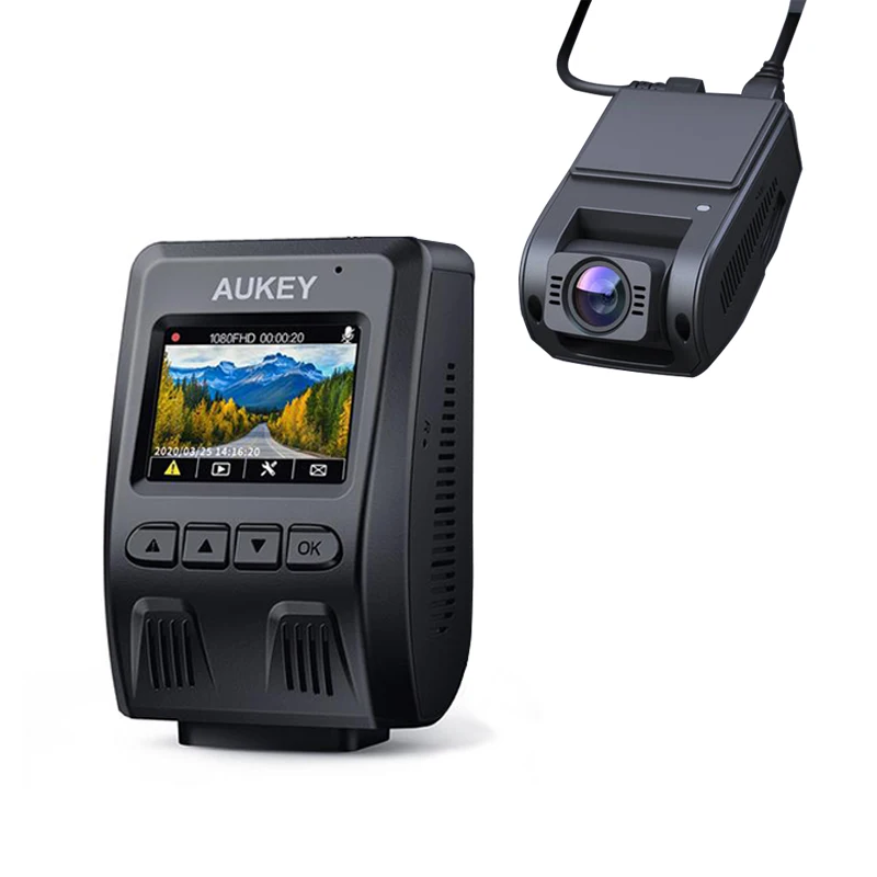 1080P Mini Dashcam NTK96672 Sony IM323 Dash Camera 170 Degree FHD 1080p Car Camera Aukey Dash Cam