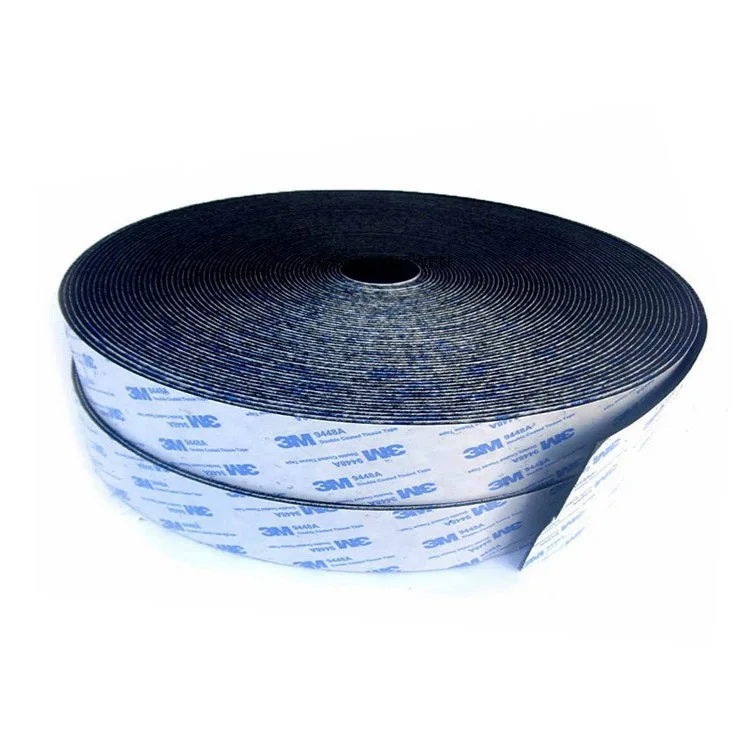Factory Supply Heavy Duty Strong Sticky Self Adhesive Hook Loop Double Sided Adhesive Tape Roll