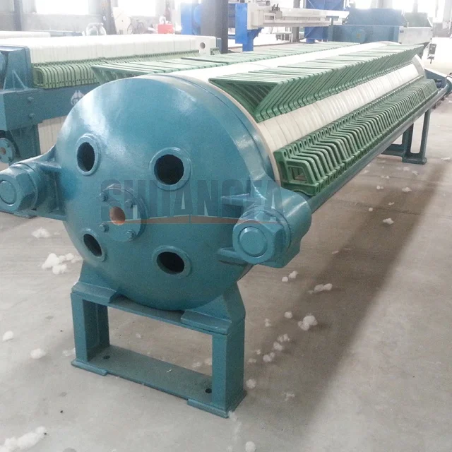 High Pressure Ceramic Slurry Press Filter Machine, Hydraulic Round Filter Press Machine