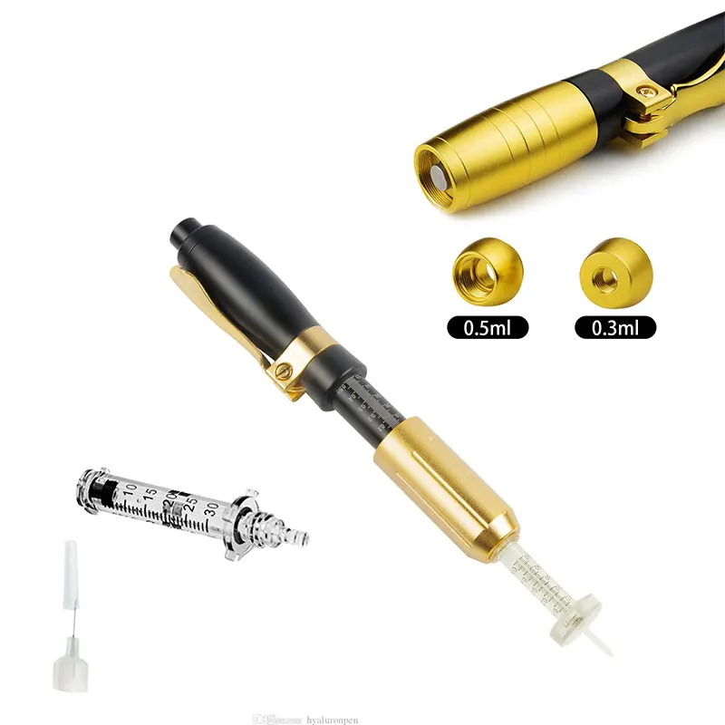 Новая белая гиалуроновая ручка без иглы, инъекционный пистолет с бесплатной ампулой, Сделано в Корее, Лучшая цена