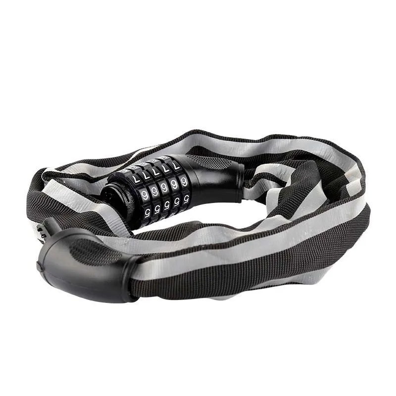 Bicycle Cable Coded Lock 5-Digit Code Coloured Combination Bike Lock High Security Safe Chain Lock