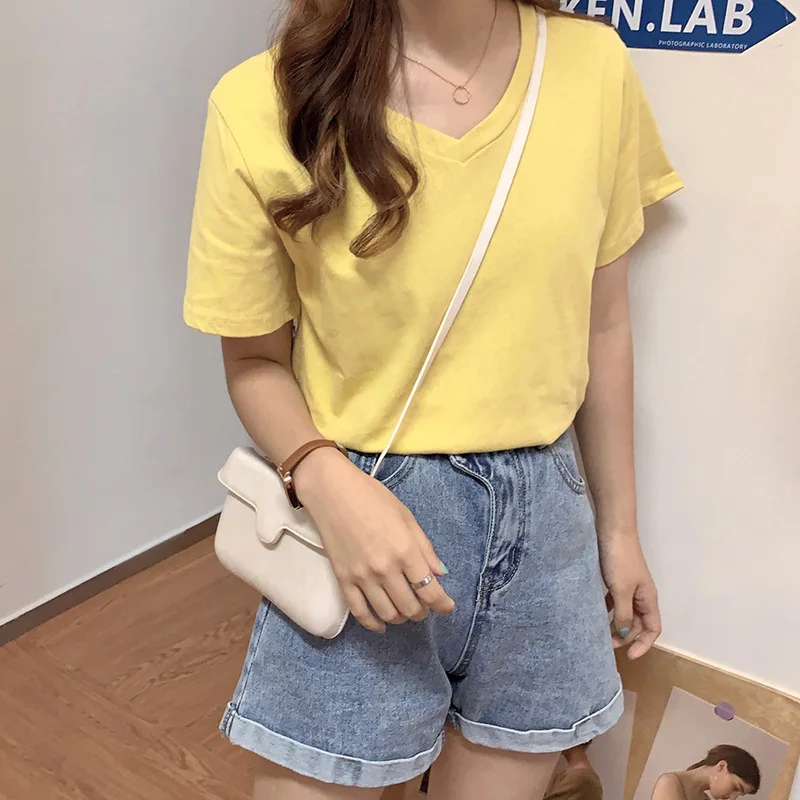 High quality summer ladies t-shirt ladies sweet  t-shirt casual ladies t-shirts