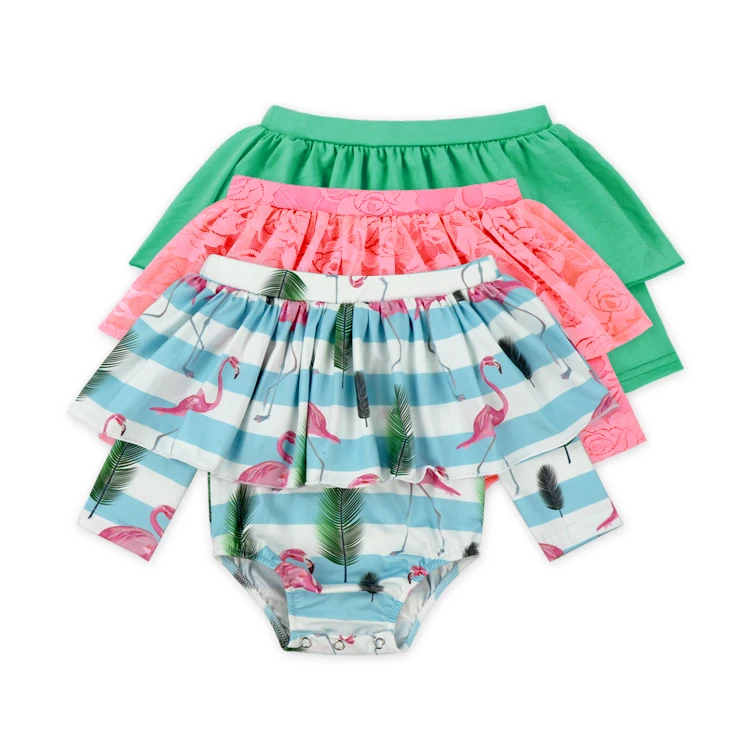 Boutique clothing wholesale infant toddler Onesie Long Sleeves Off-shoulder Leotard  for Baby Kids Clothes