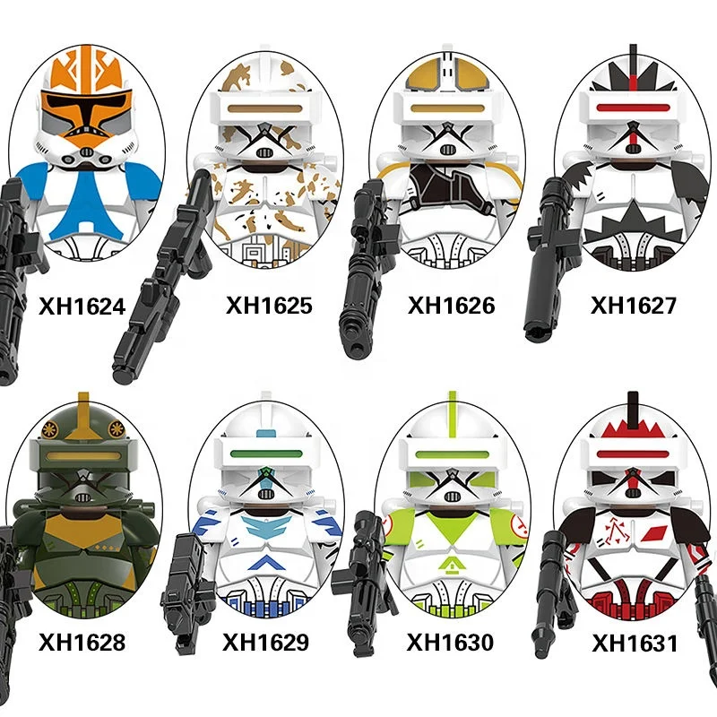 X0303 Star Corps Commander Bly Attack Battalion Trooper Legion Sergeant Wars Mini Action Figure models Building Blocks Toys