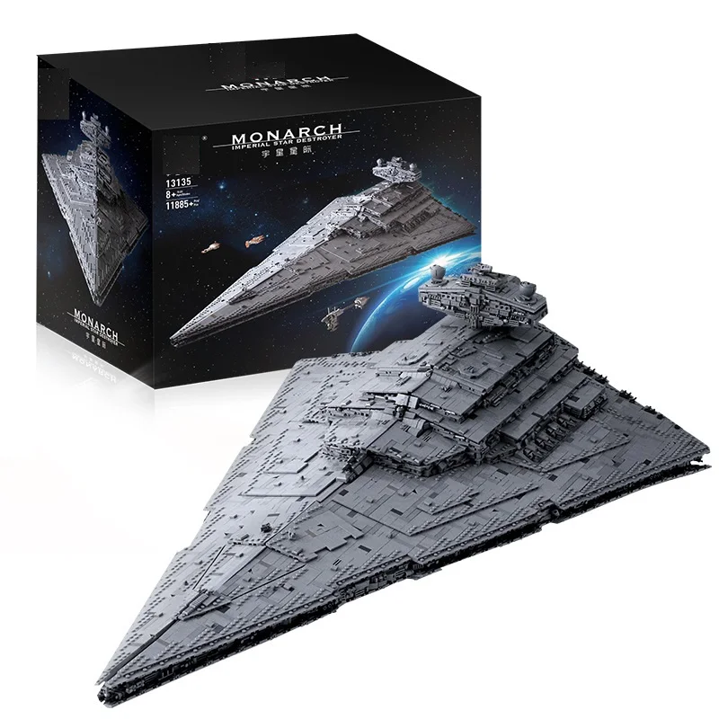 Mould King 13135 Model Kids Toys Building Blocks Bricks Imperial  Star Destroyer (Static version)