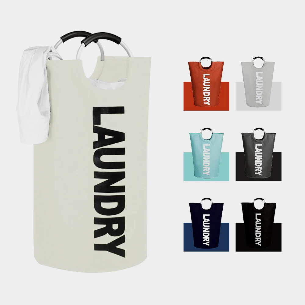 Waterproof 80 liters large Laundry bags & baskets laundry bags with handles