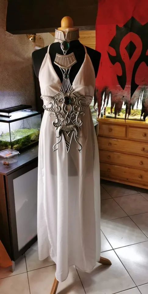 Lace Splice White Long Dress Beach Deep V Neck Sexy Summer Sundress Boho Drawstring Side Split Maxi Dresses Women