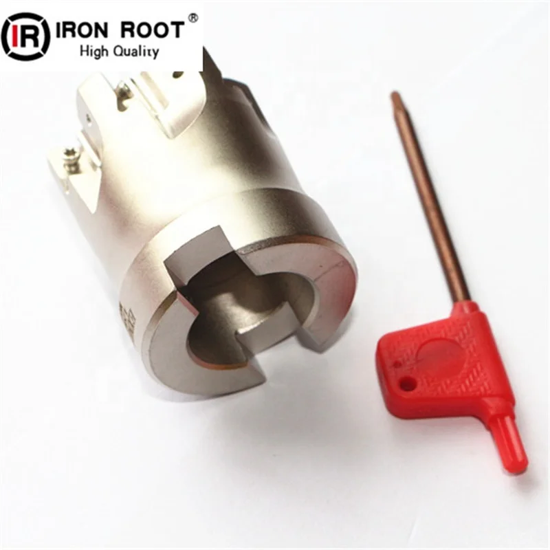 CNC Lathe Milling Tools Indexable Face  Milling Cutter Holder EXN03R Series For LNMU03 Tungsten Carbide Insert