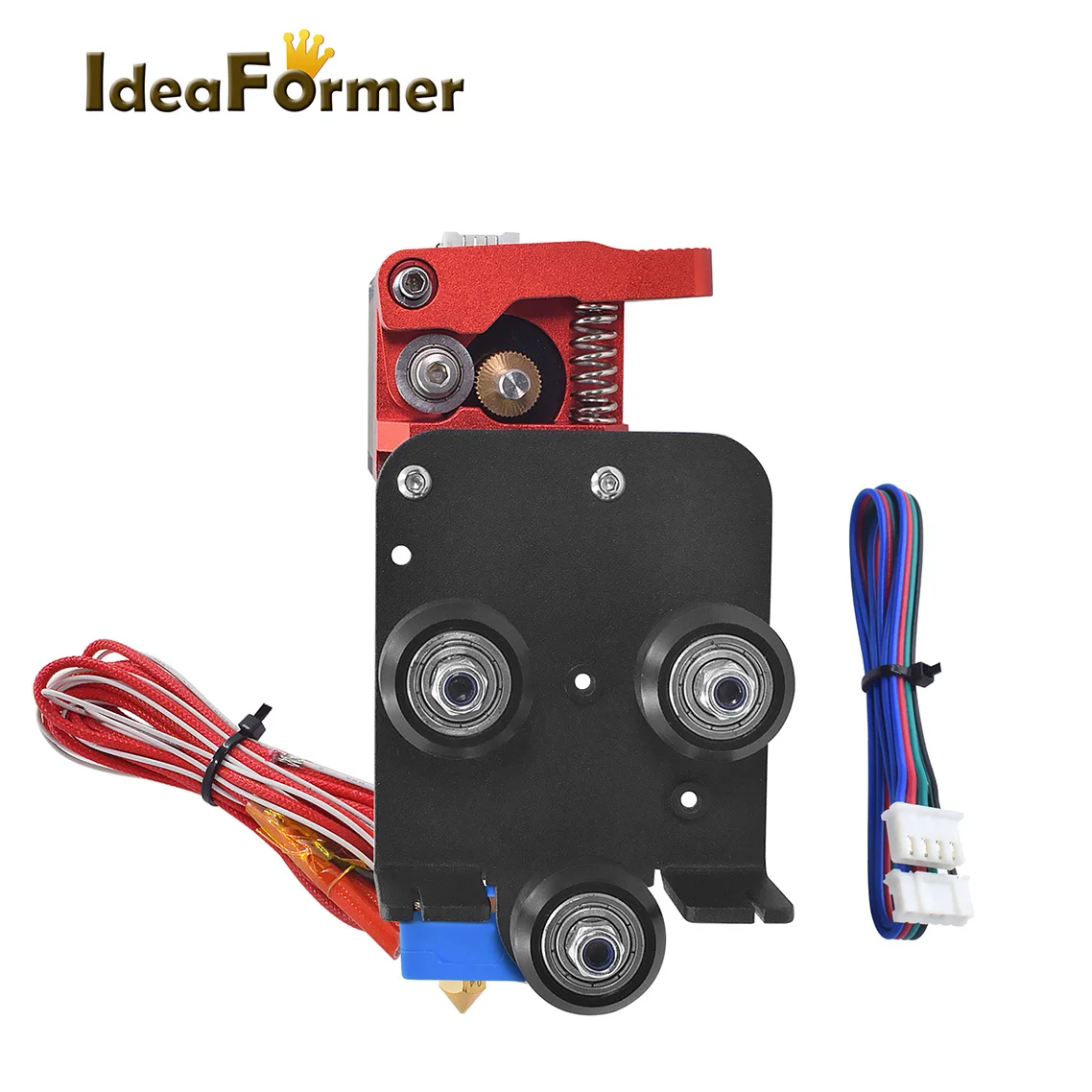 1 Set 12V/24V Upgraded Short-Range Extruder Drive Feeder Replacement Kit For Creality 3D CR10 Ender-3 Ender-5 Printer Extruder