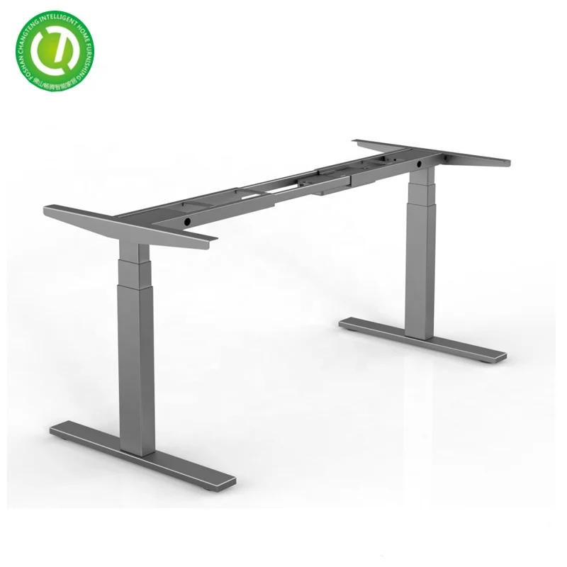 dual motor desk of adjustable height desk electric with table desk for home