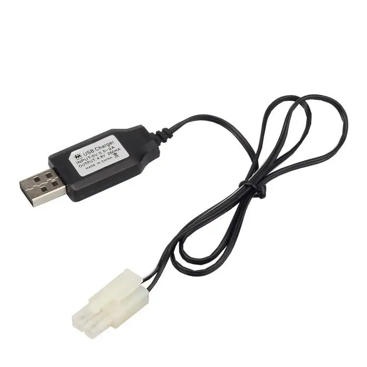 USB Charger With SM/JST/TAMIYA Plug for 3.6V 4.8V 6.0V 7.2V 9.6V Ni-CD/Ni-MH Rechargeable Battery