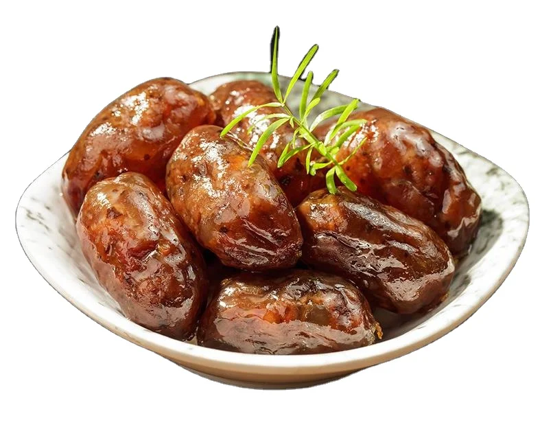 Соленая соленая колбаса Yummy со специальным вкусом, Сосиска мандарина для китайской еды