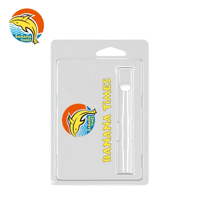 Toy Packing 1ml/2ml Plastic blister clamshell toy packaging Double 510 Device blister packaging clamshell With Dual Blister