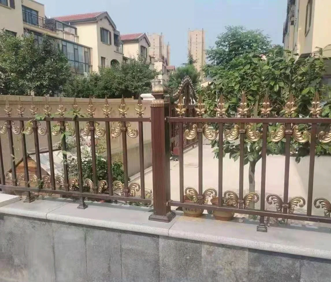 Modern Cement Balcony Railing Designs garden Aluminum Fence Panels Outdoor Aluminum Railing