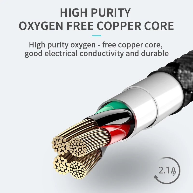 Mobile Phone Cables Wholesale 3 in 1 USB 360 degree Rotating 1m 2m 3m Magnetic Charging Cable