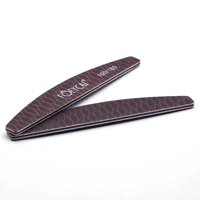 Фирменный Логотип ногтей, ручной Маникюр 100/100 100/180 100 180, зернистость Корейская пилка для ногтей на заказ