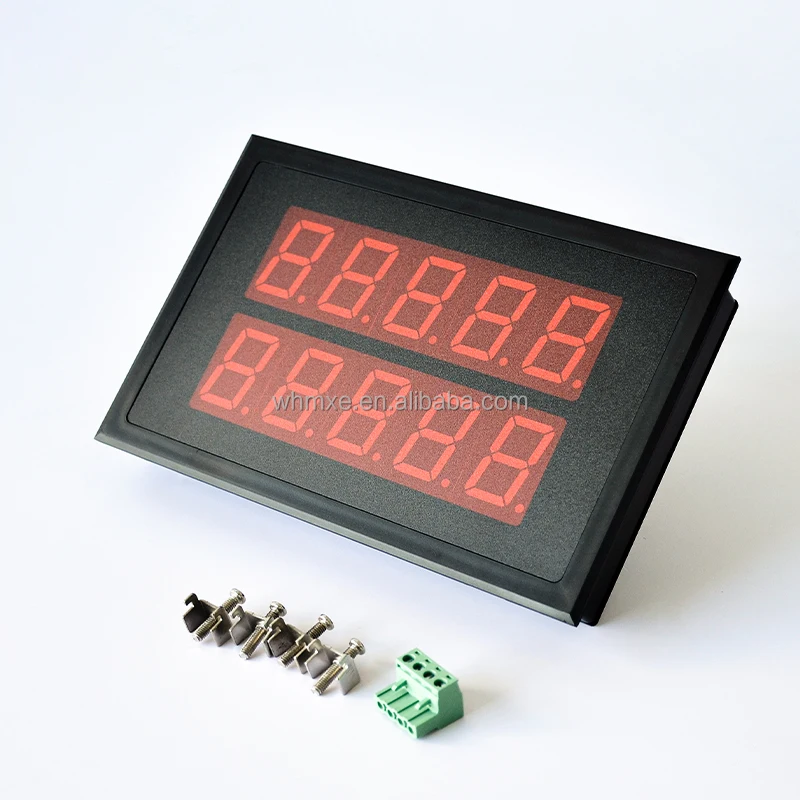 Последовательный светодиодный дисплей настраиваемый Modbus RTU/ASCII/TCP протокол двухстрочный