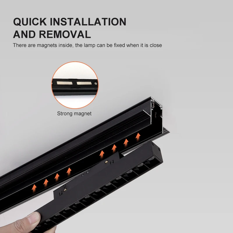 Wholesale Circuit Design 12w Art Gallery Dc48v Magneto Optic Led Dimmable Track Lighting