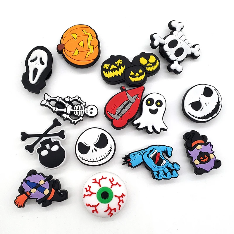 2022 Mexican Custom Rubber Letters Designer Clog Charms Bling Accessories Custom Clog Charms  Halloween Clog Charms