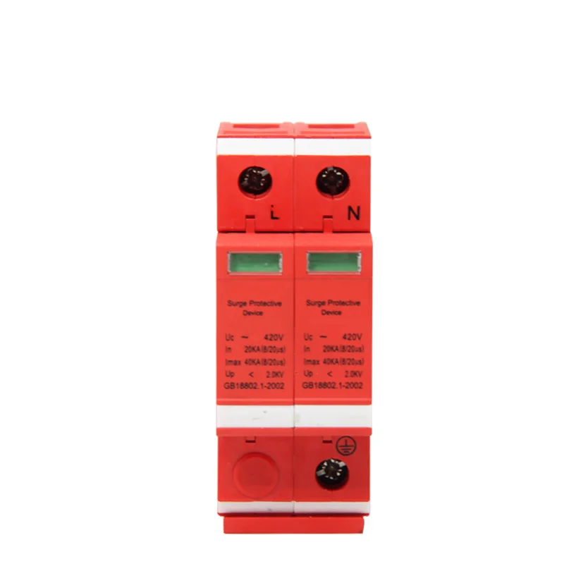 SPD AC/DC SPD 1p/2p/3p/4p Surge Protective Device