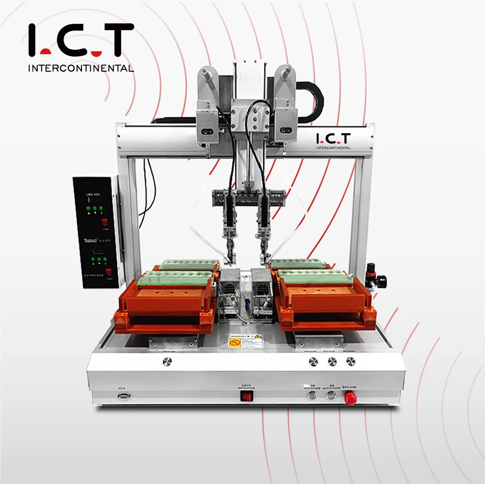 ETA Full automatic four-axis Soldering Robot PCB desktop soldering machine