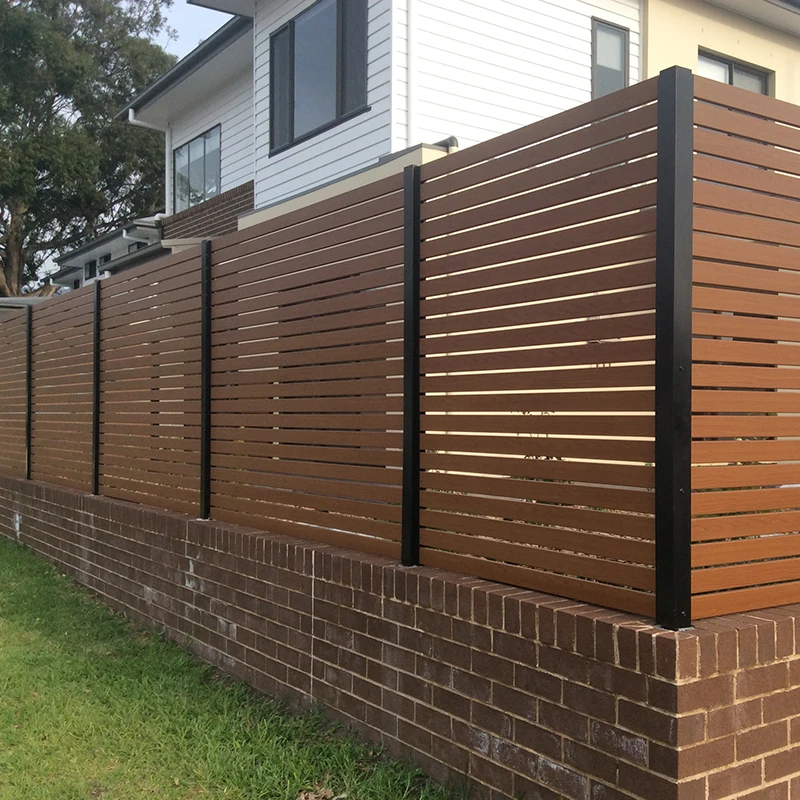 New product white aluminum fencing OEM customized aluminum fencing for houses