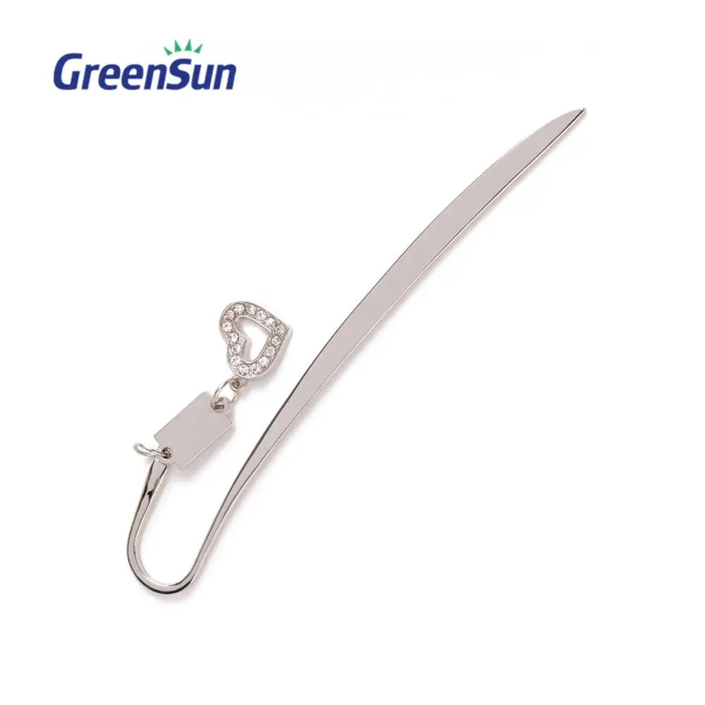 Wholesale Decorative Custom Logo Silver Plated Promotional Blank Buy Die Cast Bookmarks