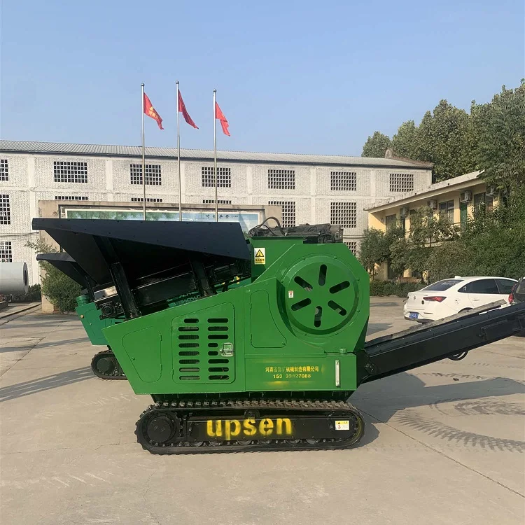 Jaw Crusher Mobile Crushing Plant For Marble Mini Tracked Crusher