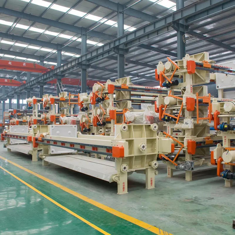 Dazhang High pressure filtering machine automatic membrane filter press manufacturer