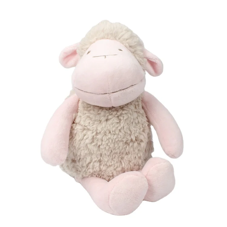 Cute custom soft plush stuffed lamb baby toy