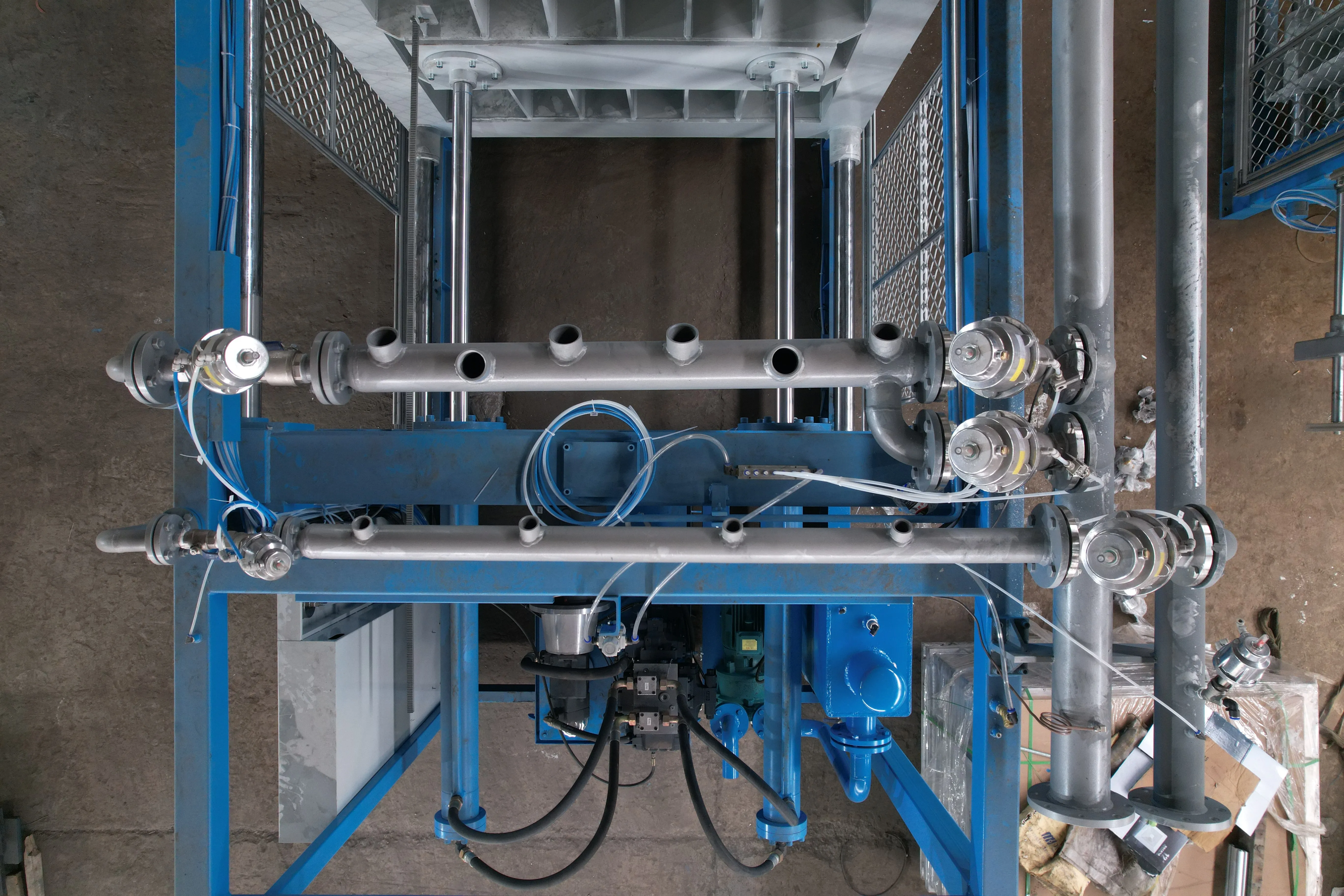 Eps Vacuum Foaming Shape Moulding  Machine For Eps Factory