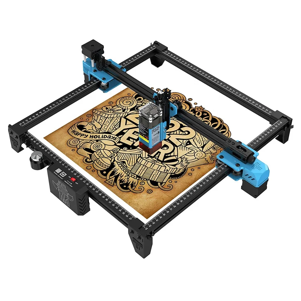TTS-55 engraving machine router woodworking 3d laser engraving machine price mini for dog tag laser engraving machines