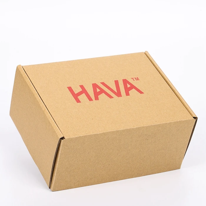 Cheap recycled brown kraft paper corrugated boxes custom ecommerce carton shipping box packaging for apparel garment