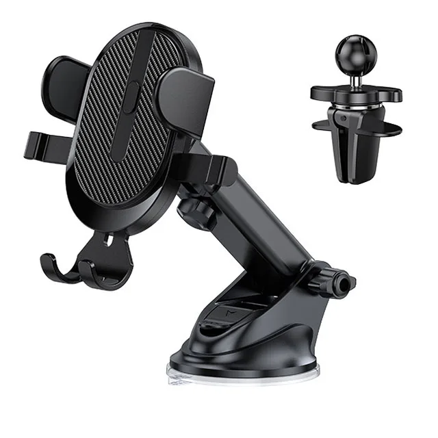car accessories gravity car smart mobile phone holder air vent phone stand in the car for Samsung iPhone
