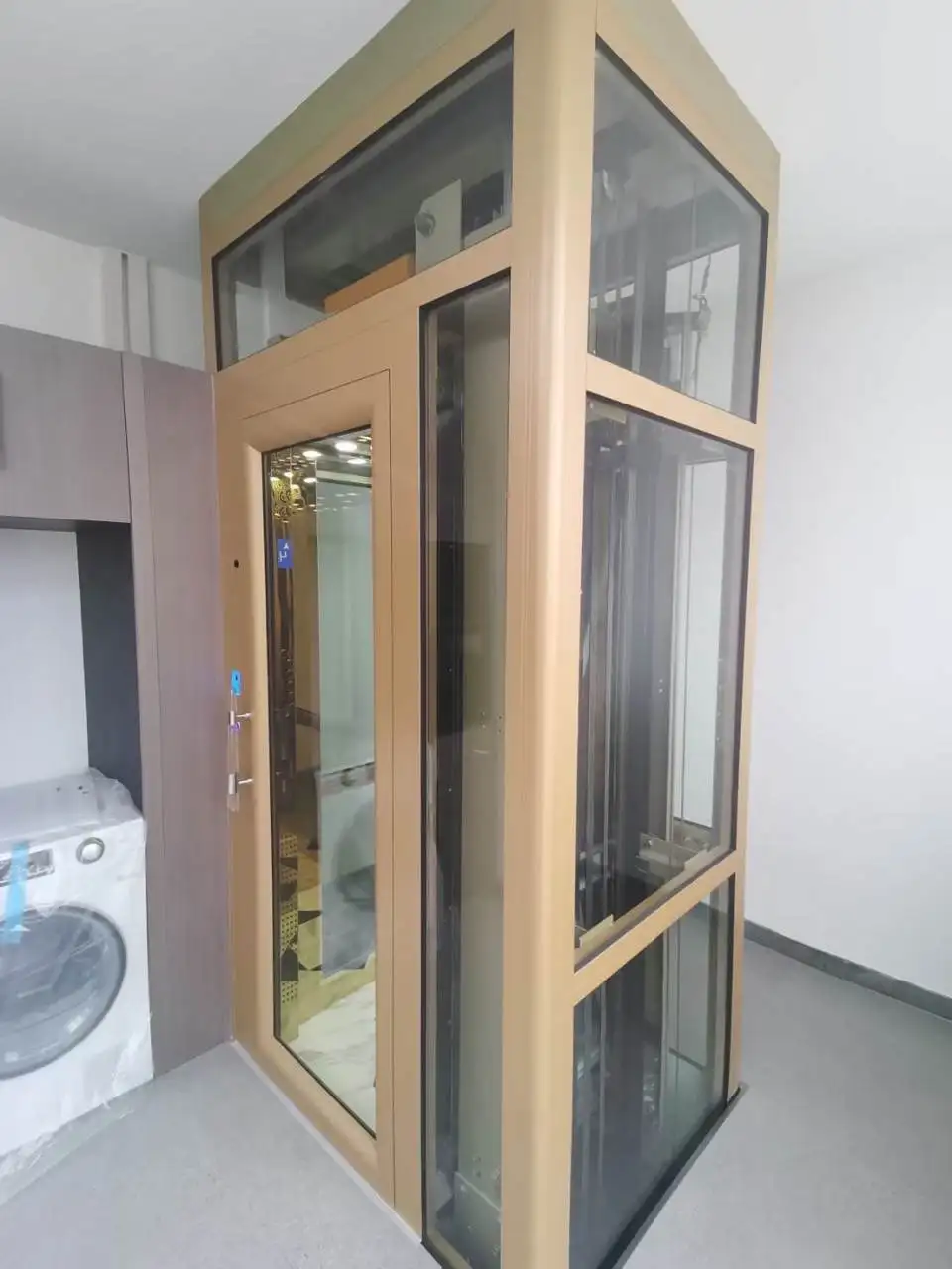 Elevator Lifts for Sale 1floor 3 Floor Small Residential Used Home Duty Cross Customized Steel Anti Box Style Living Graphic SHN