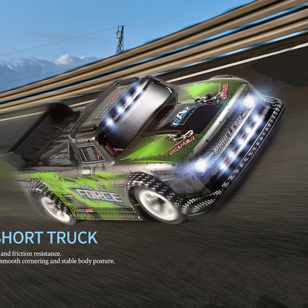 WLToys 284131 1:28 Mini Racing Car 30KM/H High Speed RC Car Off-Road Drift RC Cars Toys with LED lights