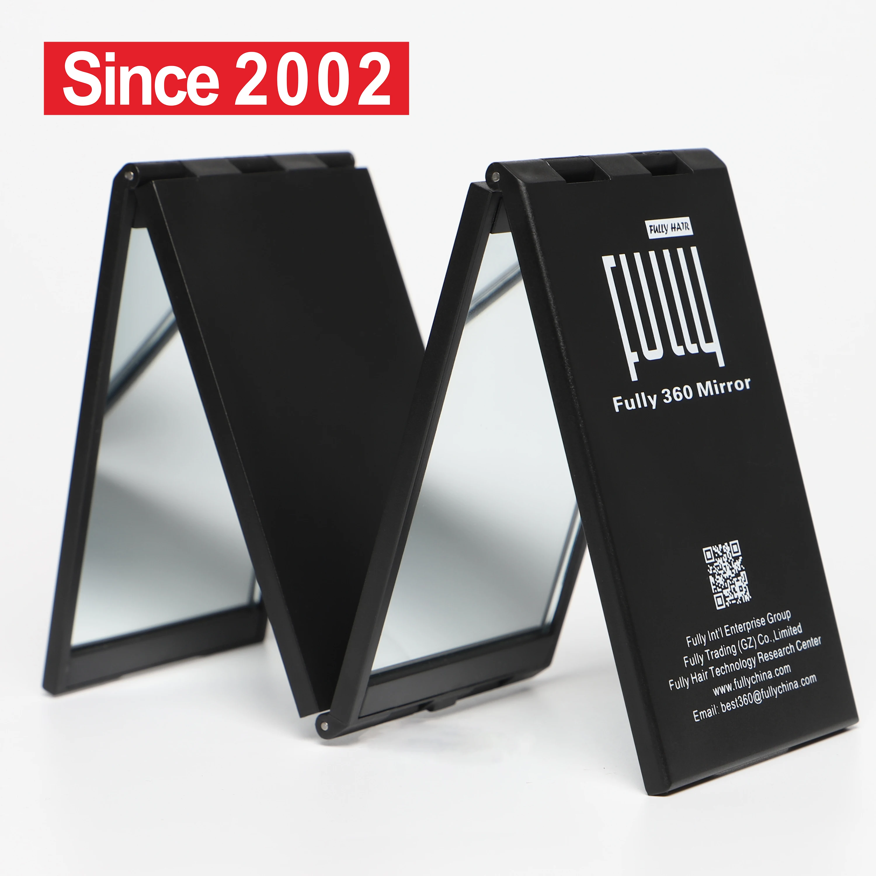 FULLY Products 3D 360 Mirror For Hair Fiber Patent