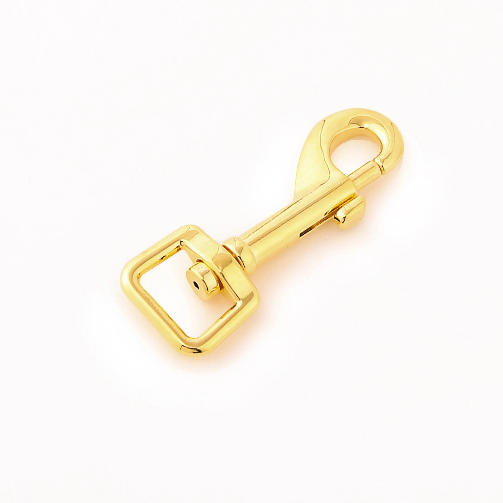 Factory price 16mm zinc alloy dog hook gold snap hook for lady bag