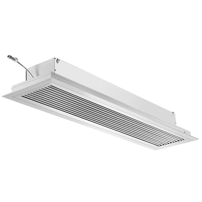 Ceiling Mounted IFD Micro-electrostatic Filter Air Purifier Four Levels Purification for Supermarket Gym Commercial Building