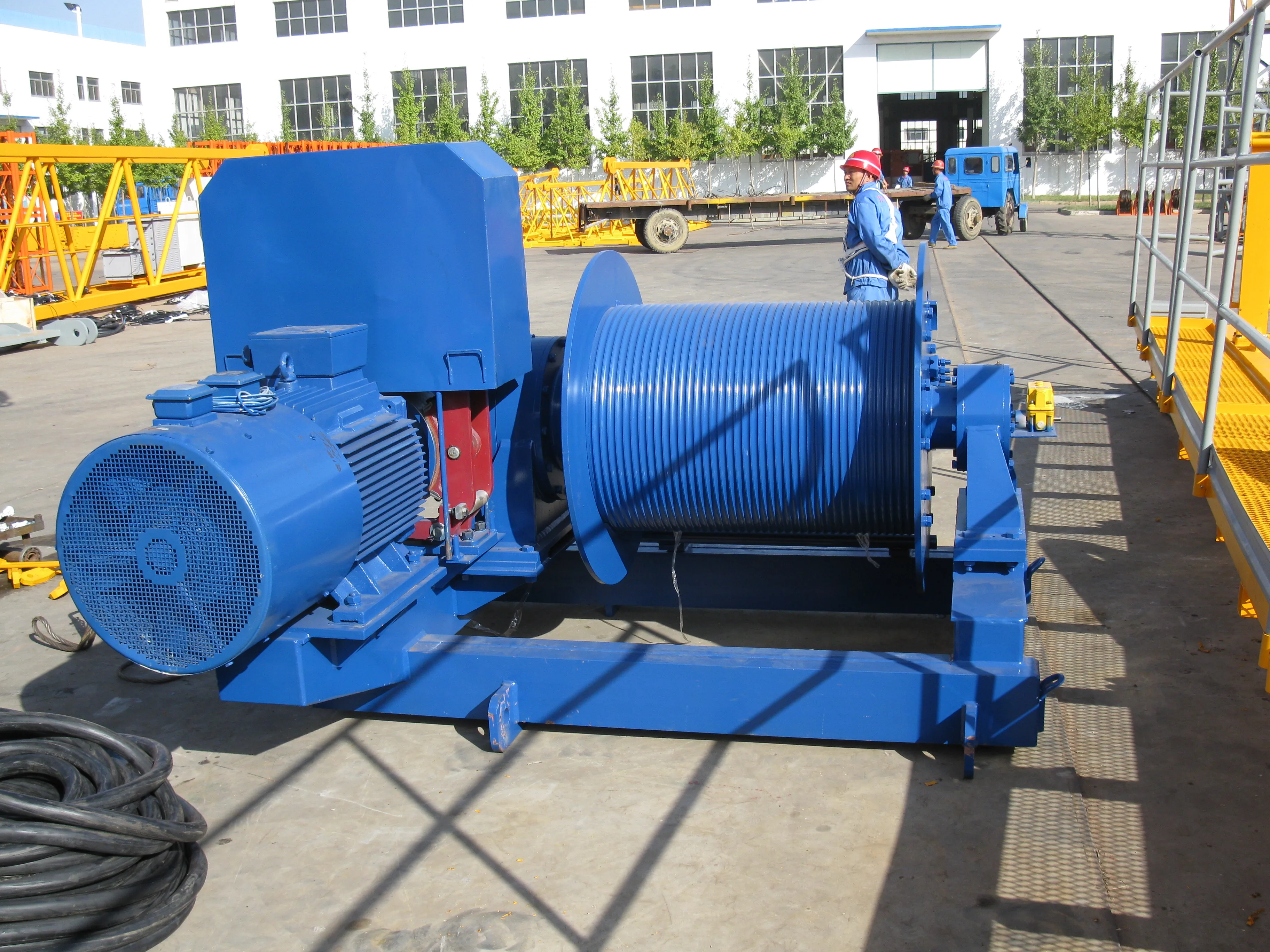 PT7528 New Tower Crane with Core Components Motor Bearing PLC Gear Engine Gearbox Pump