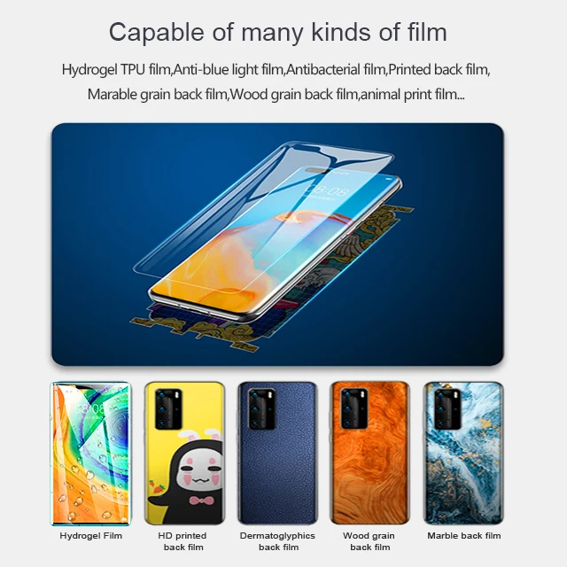 Smart Mobile Tpu Hydrogel Phone Screen Protector Cutter Cutting Manufacture Machine Making Film Screen Protector Cutting Machine