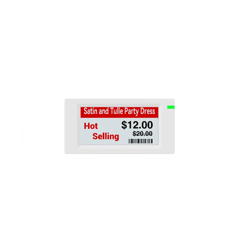 China Supplier Electronic Shelf Label Display Electronic Shelf Label Demo Kit Esl Electronic Shelf Label Black