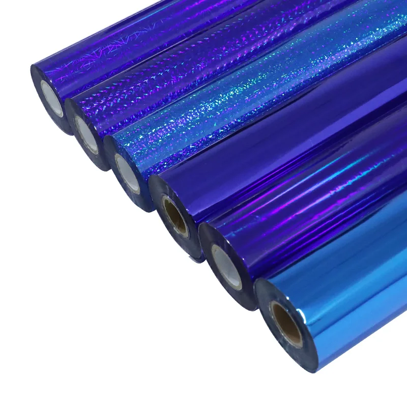 JINSUI Wholesalers Heat Transfer Printing Holographic Hot Stamping Foil Film For Label Paper