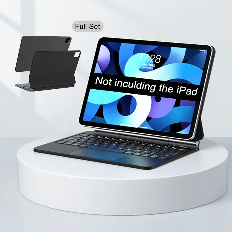 WOWCASE Magic Keyboard For Apple iPad Pro 6 11 12.9 inch Air 4 5 Tablet Laptop Smart Keyboards Case Cover Magnetic iPad case