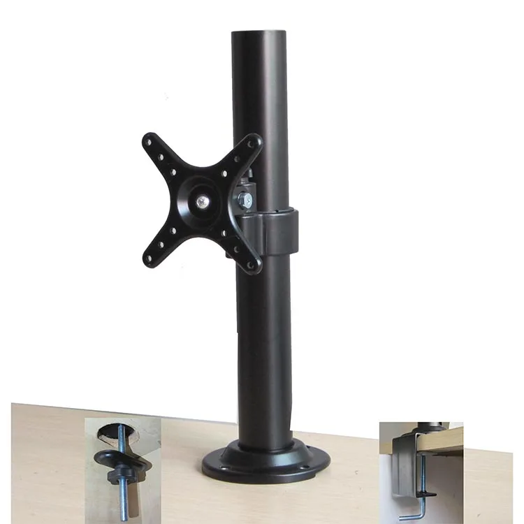 Vesa Vertical Dual Brazo Soporte Monitor 2 3 4 6 Triple Lcd Holding Monitor Stand Screen Mount Arm Holder