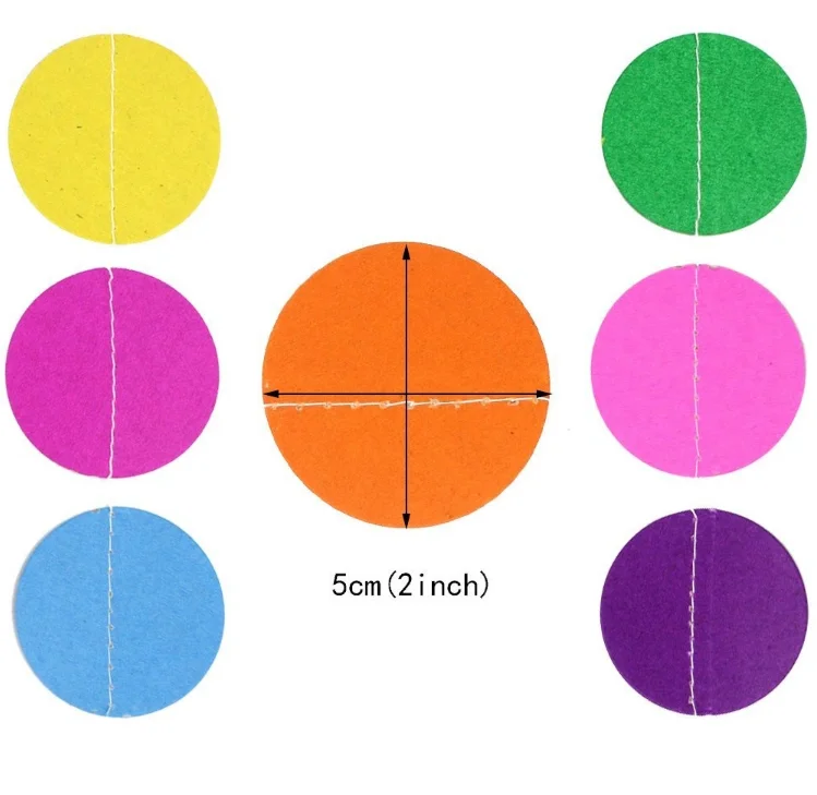 Happy Birthday Decorations Banner With Tissue Pom Poms For Rainbow Birthday Party Supplies