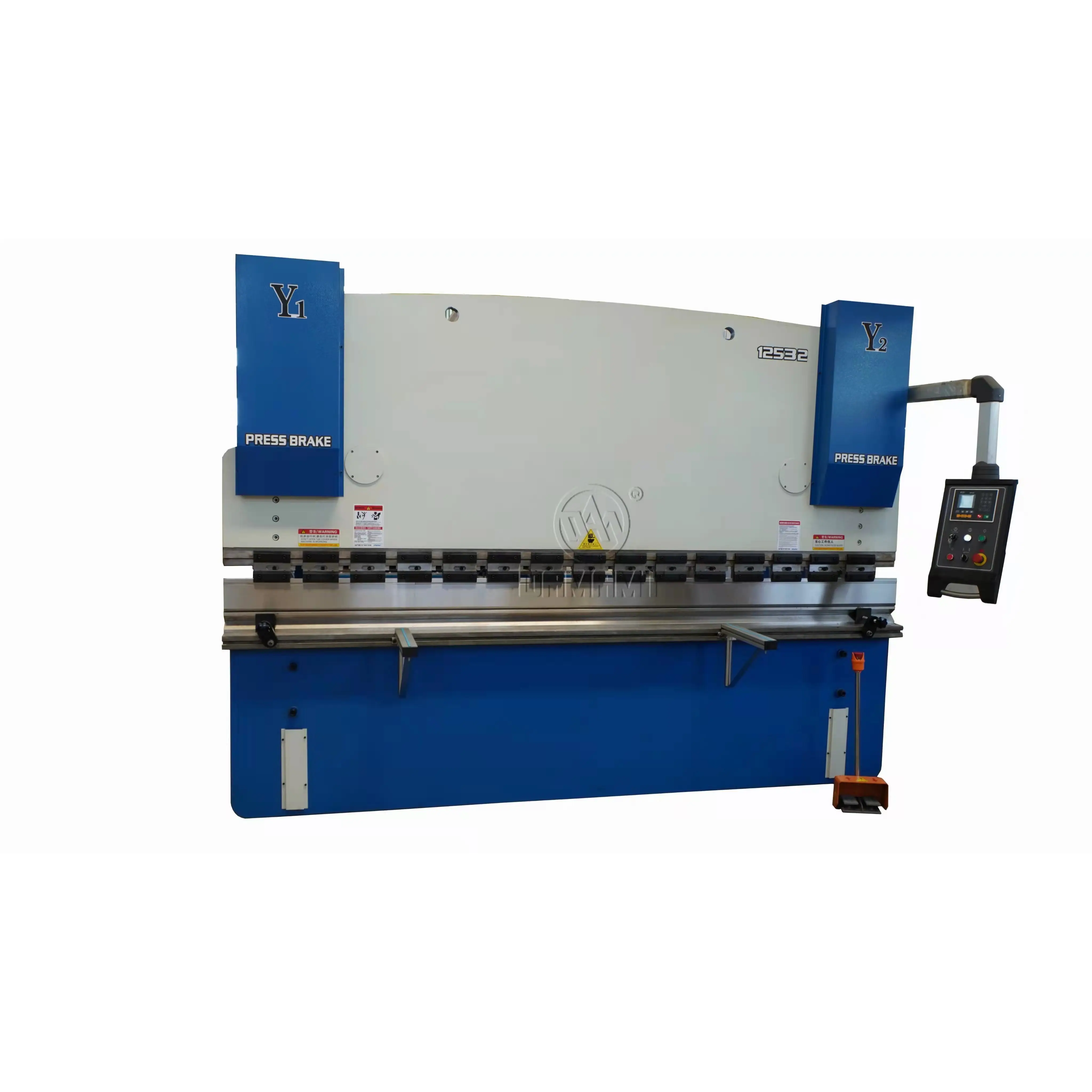 DAMA 125t 3200 E21 system hydraulic cnc bending sheet metal press brake machine
