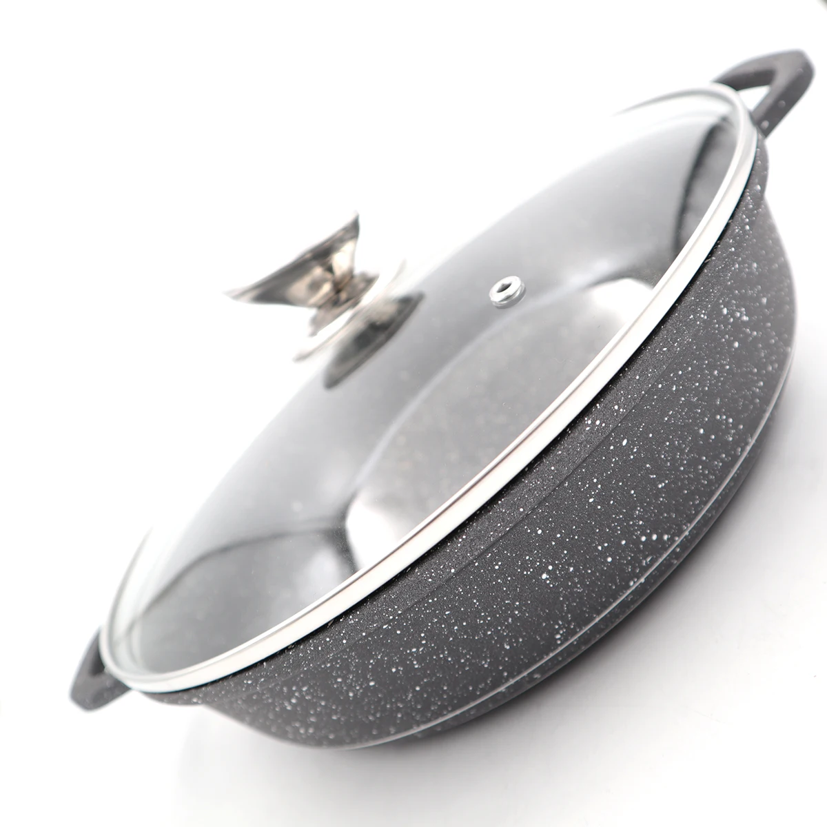 Master Star 10PCS Deep Fryer and Shallow Fryer Cookware Set Cast Aluminum Induction Cooker