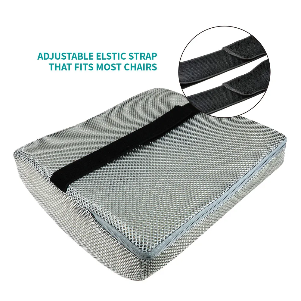 
Cushion Hot Car Cold Gel Seat Cushion Enhanced Gel Memory Foam Hot Absorbing Chair Office Chair 