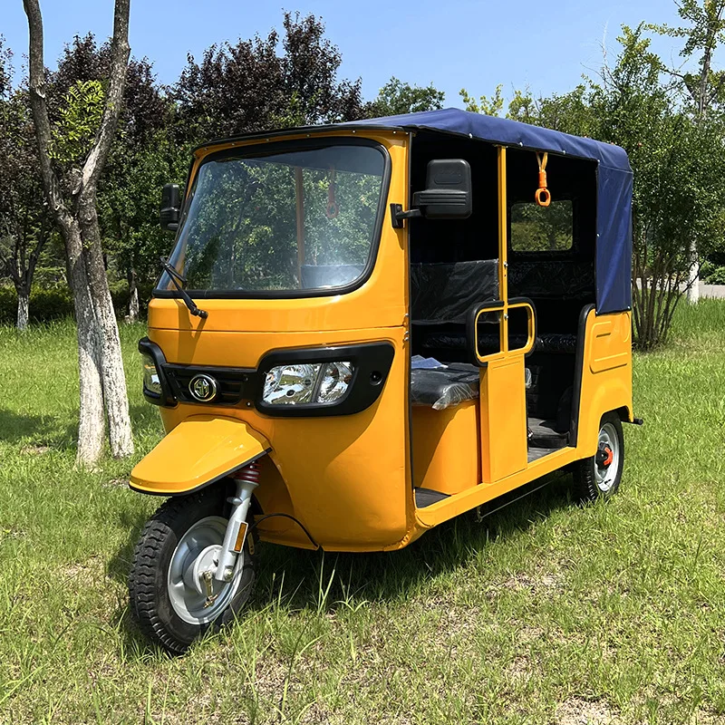 Taxi Tuk Tuk Bajaj Auto Rickshaw 3 Wheel Gasoline Electric Hybrid for Daily Life Electric golf scooter